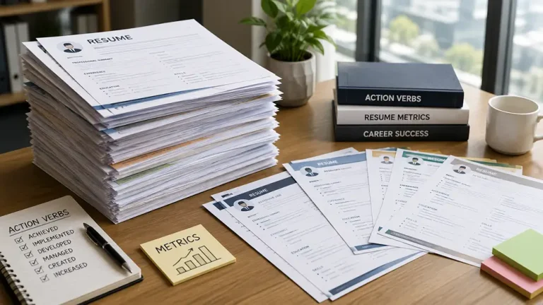 Top action verbs and metrics for resumes: 200+ examples by role