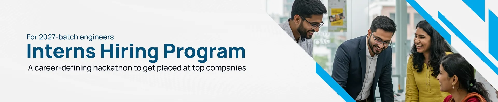 Interns Hiring Program Banner